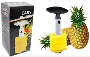 Fruit Slicer Peeler Cutter Pineapple Corer Parer Stainless Kitchen Easy Tool Kit - Picture 1 of 3