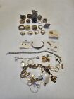 Vintage Jewelry Lot Sterling Silver, Gold-filled & Costume 4 Scrap Or Crafts P7
