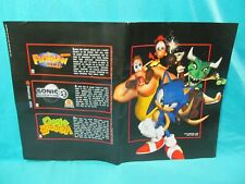 SEGA SONIC THE HEDGEHOG MANIA POSTER NEW 24X36 FREE SHIPPING