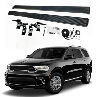 2 estriberas desplegables con escalón lateral eléctrico para Dodge Durango 2011-2026 Foto 1 de 4