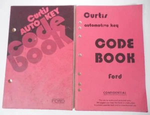 Curtis Auto Key Code Books for Ford, Lot of 2 - 1971, 1975 - Picture 1 of 11