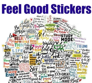 98 Pcs Inspirational Words Stickers Motivational Inspiring Sticker Kids Girls - Picture 1 of 9