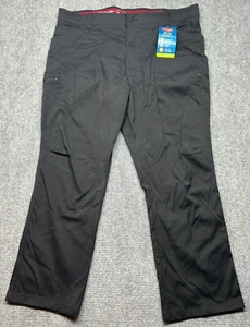 Wrangler Outdoor Cargo Pants Mens 42x30 Dark Gray Straight Fit Comfort Flex New - Picture 1 of 13