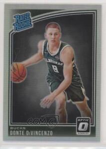 2018-19 Panini Donruss Optic Rated Holo Prizm Donte DiVincenzo #164 Rookie RC