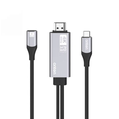 Type-C HDMI Adapter 4K 60Hz with PD3.0 Charging Compatible with 2022 MacBook Pro - Image 1 of 4