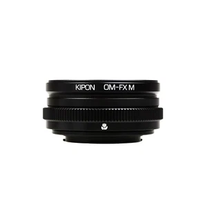 KIPON Macro Adapter with HelicoidTube for Olympus OM Lens to Fuji X-Pro1 Camera - Picture 1 of 5