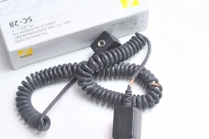 Nikon SC-28 TTL Off Camera Speedlite SC28 Flash Cable *Fair* - Picture 1 of 2