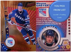 1997-98 Pacific Dynagon GOLD - NHL Hockey Base Cards - U-Pick From List - Picture 1 of 191