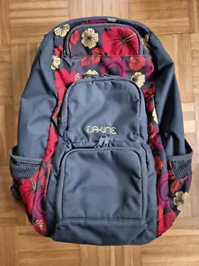 Rucksack Dakine grau/rot/gelb Schulrucksack Laptopfach und viele Fächer - Bild 1 von 9