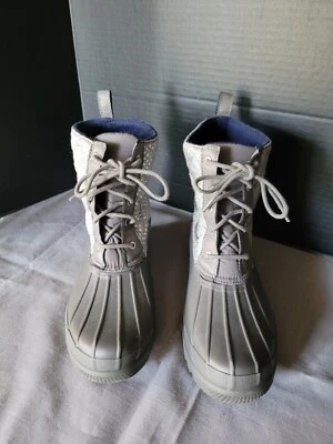 Botas de goma acolchadas carbón Sperry para mujer talla 10 Foto 1 de 4