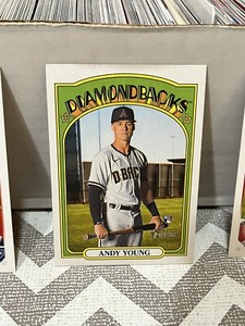 2021 Topps Heritage High Number Rookie #590 Andy Young RC Arizona diamondbacks