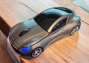 2.4GHz Wireless Mouse Cool 3D Sport Car Ergonomic Optical Mouse W Batteries Nice - Picture 1 of 6