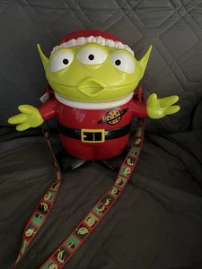Disney Parks Limited Toy Story Pixar Christmas Bucket Santa Alien Pizza Planet - Bild 1 von 3