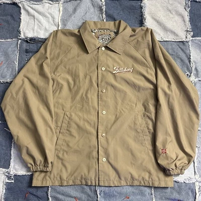 Vintage 90s/Y2k Billabong International “High Life” Windbreaker Button Jacket L - Image 1 of 4