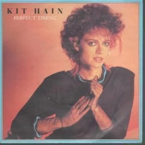Kit Hain Perfect Timing 7" vinyl UK Phonogram 1983 B/w fly by night pic sleeve - Image 1 of 1