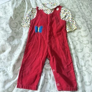 Zweiteilige 18 Monate Vintage Hose - Bild 1 von 9