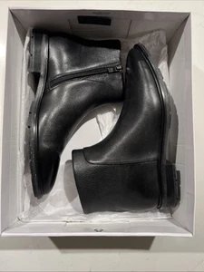 Via Spiga Evanna 2 cuero negro talla Botas para mujer 8M - ¡Nuevas! - Imagen 1 de 5