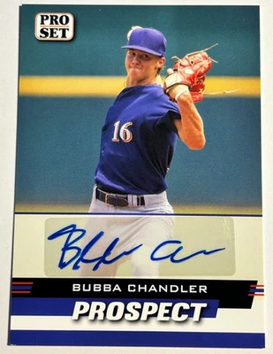 2022 Leaf Pro Set BUBBA CHANDLER RC Pittsburgh Pirates Autograph Auto - Image 1 of 2