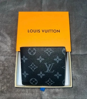 Portafoglio Uomo - Nuovo Con Scatola E Pochette - Immagine 1 di 4