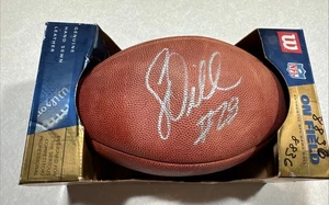 Corey Dillon Super Bowl XXXIX On Field signed Auto Autogramm Fußball - Bild 1 von 2