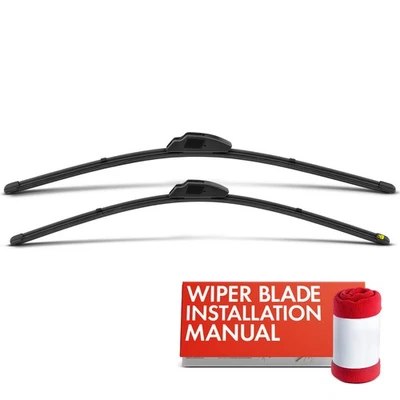 2Pcs Front 22" & 24"Windshield Wiper Blades for BMW 740iL 1993-2001 740i 750iL - Image 1 of 4