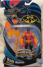 2011 Blaze Buster Batman 6" Figure Power Attack Mattel Lava Mission C30