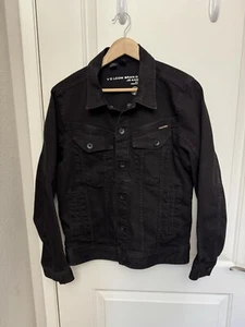 Volcom Weaver Jean Denim Jacket Black Men's Sz. US S - Picture 1 of 10
