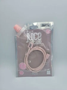 JUICE 1.5M Charge & Sync Cable Micro USB Compatible - PINK - NEW UK - Imagen 1 de 1