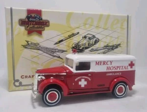 MATCHBOX COLLECTIBLES 1937 GMC MERCY HOSPITAL AMBULANCE MODEL BOXED YYM38058 - Picture 1 of 7