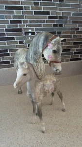 Vintage Breyer #85 WILD Dapple Grey Azteca Foundation Hengst (1980-1987) / Fohlen - Bild 1 von 12