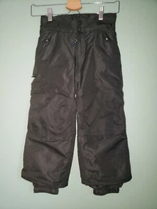 C9 CHAMPION BLACK ADJUSTABLE WAIST SNOW SNOWBOARD SKI PANTS BIBS SIZE XS 4 5 - Picture 1 of 12