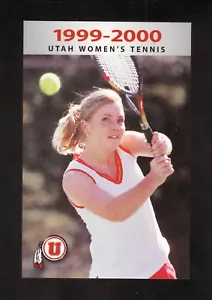 Calendario de bolsillo de tenis Utah Utes--1999-00 - Imagen 1 de 1
