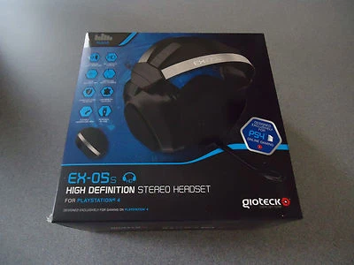 Gioteck EX-05s High Definition Stereo Headset for the PS4  NEW   HD - Image 1 of 4