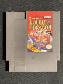 Double Dragon Nintendo Entertainment System NES 1988 Used Tested ORIGINAL