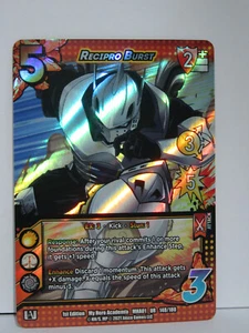 Recipro Burst UR 148/180 1st edition UniVersus My Hero Academia CCG Card MINT - Picture 1 of 3