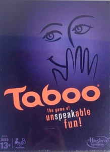 VERSIEGELT Hasbro TABU Brettspiel Wort unaussprechlicher Spaß Made in USA (2018 Version) - Bild 1 von 2