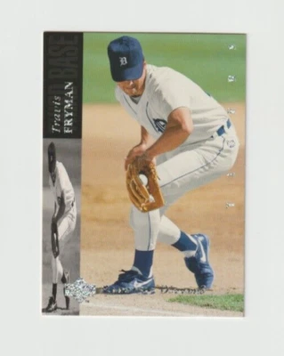 1994 Upper Deck ELECTRIC DIAMOND # 345 Travis Fryman DETROIT TIGERS - Image 1 of 2