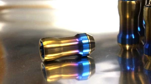 Titanium Lug Wheel Nut 12x1.5 60deg Floating Titanium Seat HEX14 20pcs set - Picture 1 of 12