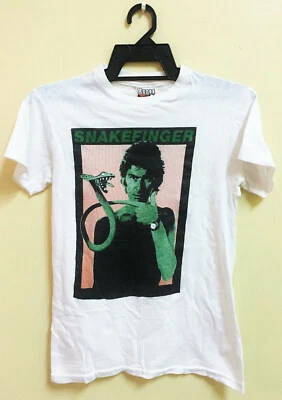 CAMISETA CONCIERTO GIRA ELECTRÓNICA ROCK SNAKEFINGER VINTAGE AÑOS 70 LOS RESIDENTES Foto 1 de 2