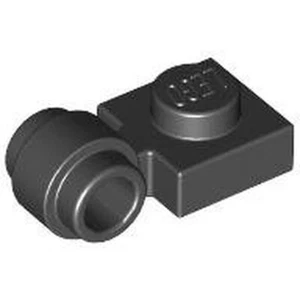 Placa LEGO® 4081b, Modificada 1 x 1 con Accesorio de Luz - Anillo Grueso, 20 Piezas, Negro - Imagen 1 de 2