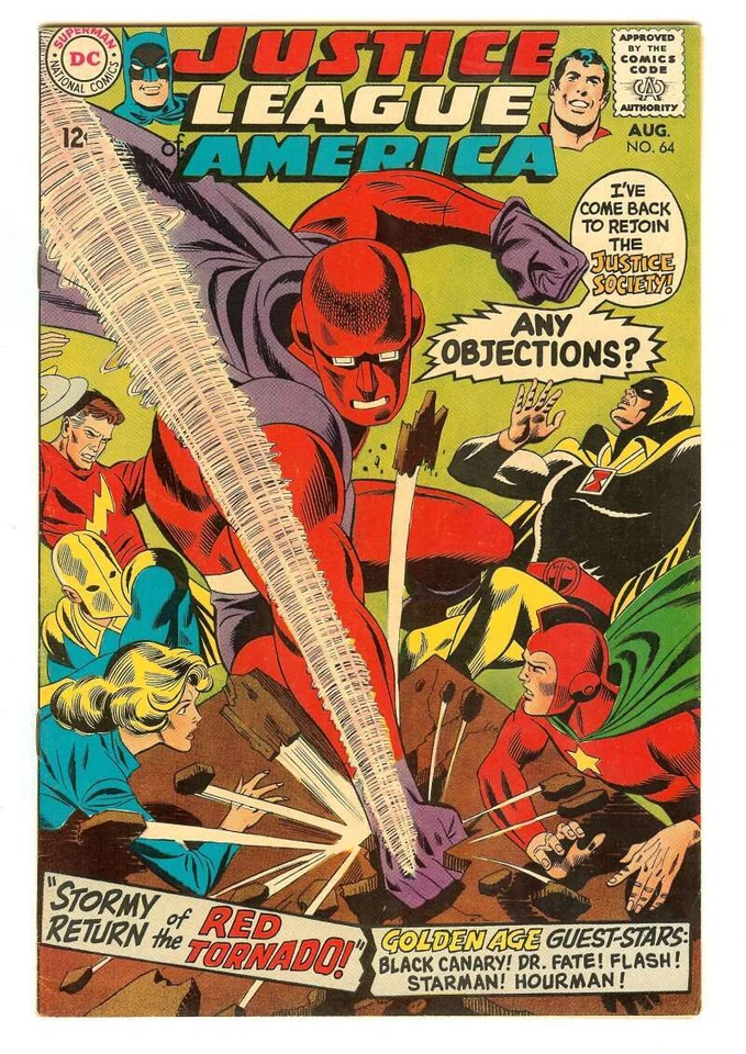 Justice League of America #64 (DC Comics August 1968)