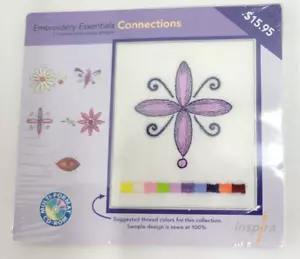 Embroidery Essentials -'Connections' CD - 5 machine embroidery designs - NIB - Picture 1 of 2