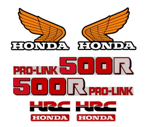 Decal set for 1984 Honda XR500 motorcycle, tank, fenders & swingarm XR 500 - Picture 1 of 1