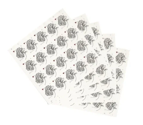 100PC Forever 2015 Wedding Vintage Rose Cover