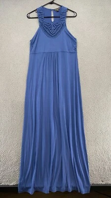 Vestido maxi feminino Tommy Bahama grande resort cruzeiro stretch jersey crochê praia - Imagem 1 de 4