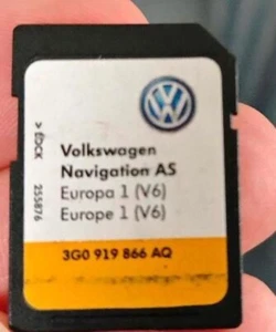 SD KARTE NAVIGATION 2025 AS EUROPA V21 DISCOVER MEDIA 2 Mib 2 Navi - Bild 1 von 1