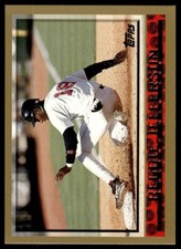 1998 Topps Baseball Card Reggie Jefferson Boston Red Sox #427