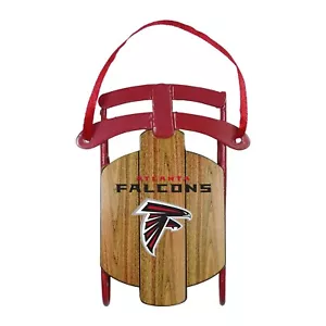 Atlanta Falcons Metal Sled Ornament Sports Collectors Series - Picture 1 of 1