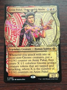 1x SHOWCASE ANIM PAKAL, THOUSANDTH MOON - Ixalan - MTG - Magic the Gathering - Picture 1 of 1