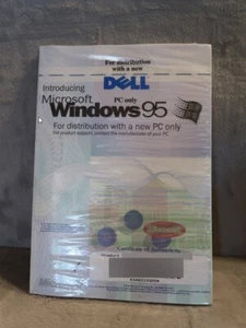 NEW Sealed Microsoft Windows 95 Install CD-ROM w/COA, Product Key & User Guide - Picture 1 of 2